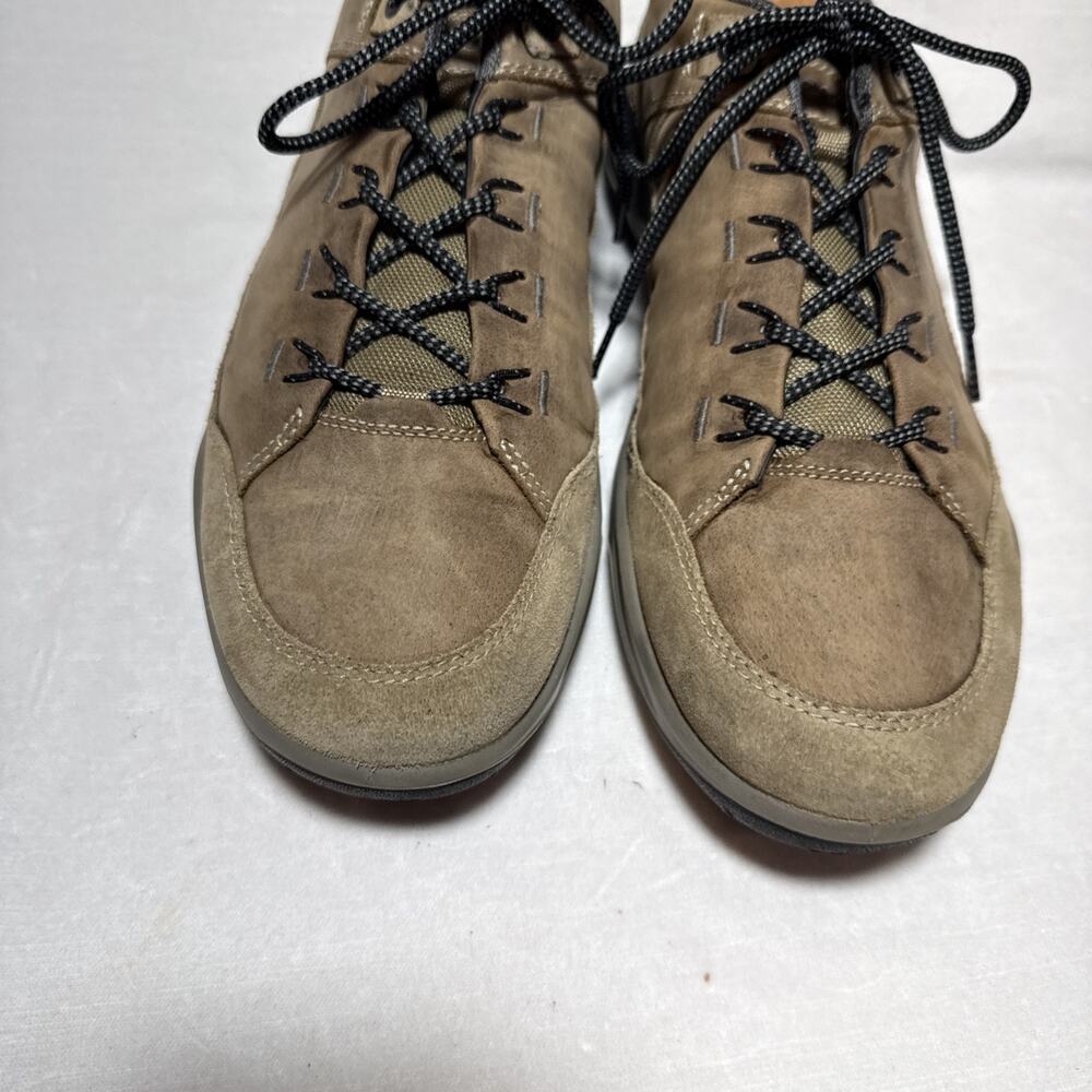 ECCO Espinho Hiking Shoes Mens Size 13 Brown Lace Sneakers Suede Outdoor Casual - Picture 4 of 7